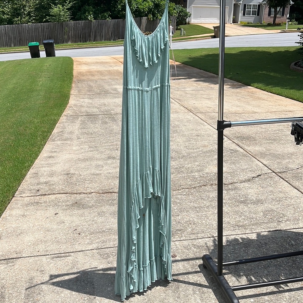 Long blue dress, Love21-Forever21, Large, summer dress